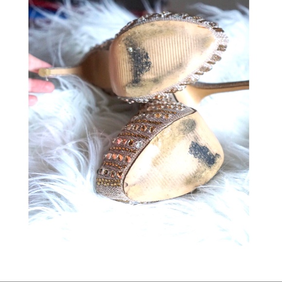 ✨GLAM ROSE GOLD HEELS🌟 - Picture 5 of 5